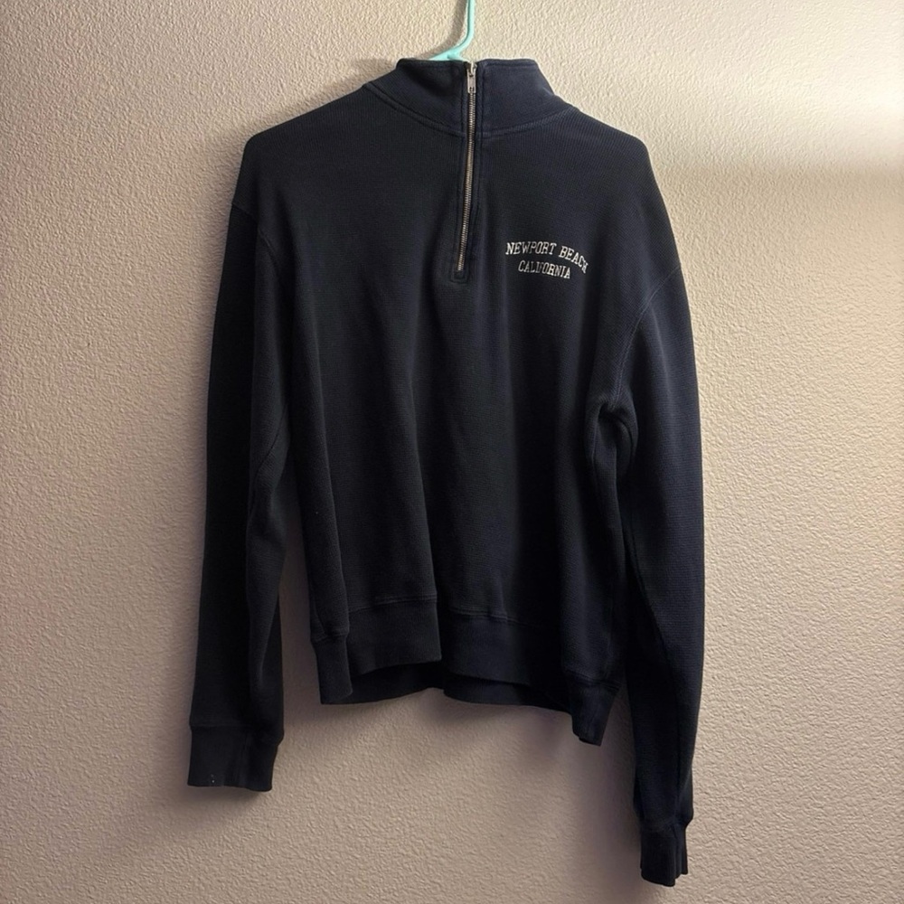Brandy Melville Newport Quarter Zip Pullover